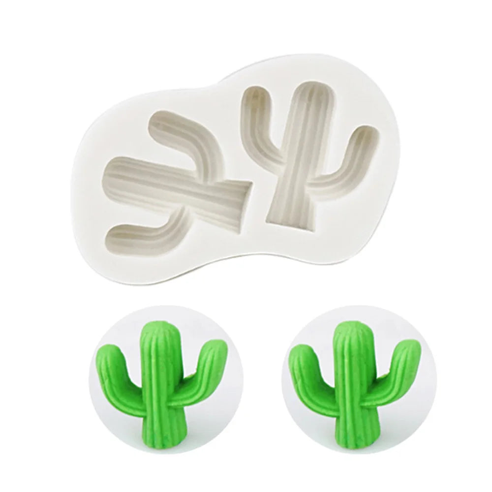 M2074 DIY Cactus 3D Candle Soy Wax Mould