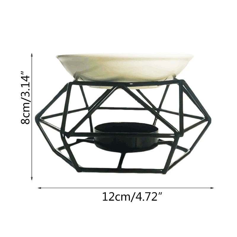 Aromatic Oil Burner Wax Melt Burners Geometric