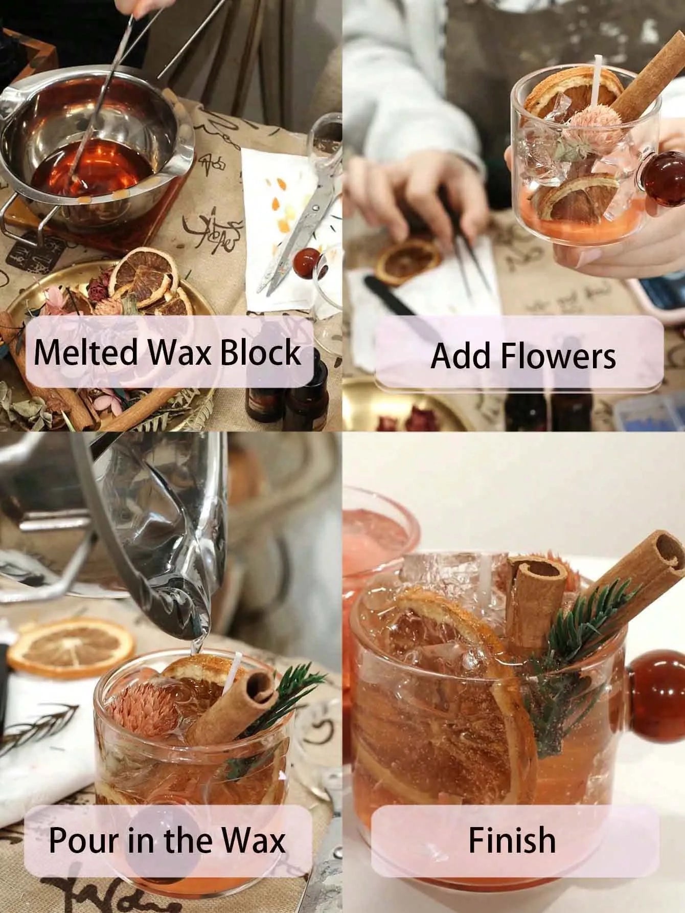 Crystal Clear Gel Wax for Candle Making – 100g / 500g / 1kg | Transparent Jelly Wax