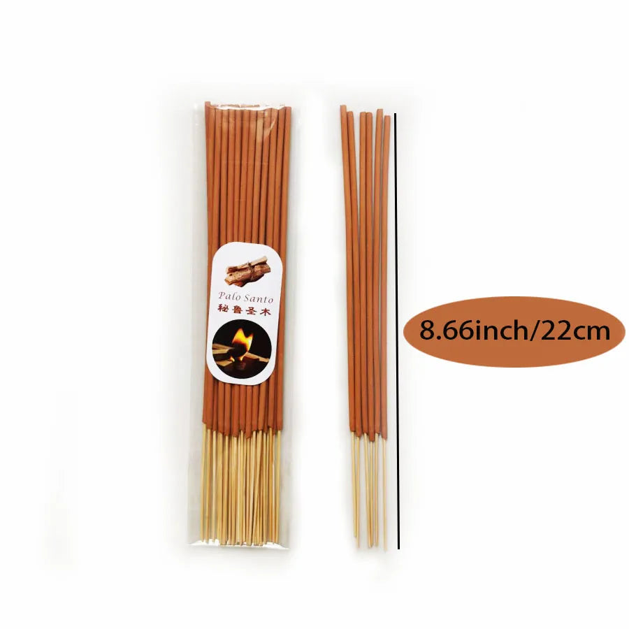 0/80pcs Premium Peruvian Sacred Wood Incense Stick Suitable for Yoga, Meditation, Purifying Ideal Emotional Boosting - Your Ritual Hub 