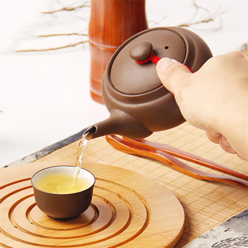 Japanese Style Purple Clay Handmade Tea Pot Chinese - Your Ritual Hub 