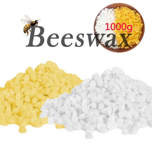 1000g Pure Natural Beeswax — DIY Candle Making Supply