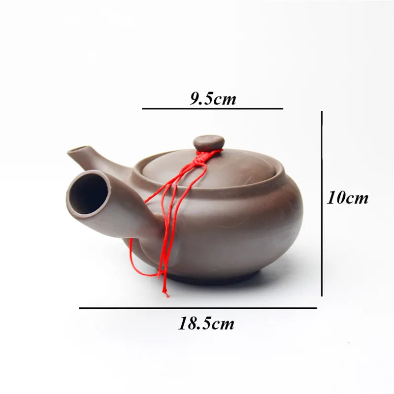 Japanese Style Purple Clay Handmade Tea Pot Chinese - Your Ritual Hub 