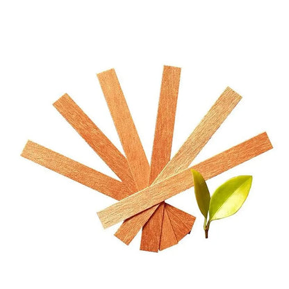 20-Pack Wooden Candle Wicks with Sustainer Tabs