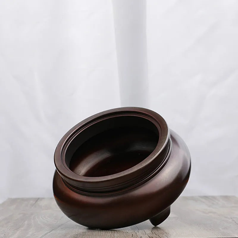 Large Pure Copper Buddha Incense Burner - Your Ritual Hub 