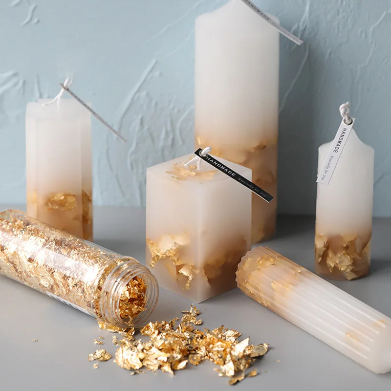 Gold Foil of The Candle 2g Wax Foil Handmade Candles Scented Candles DIY Materials - Your Ritual Hub 