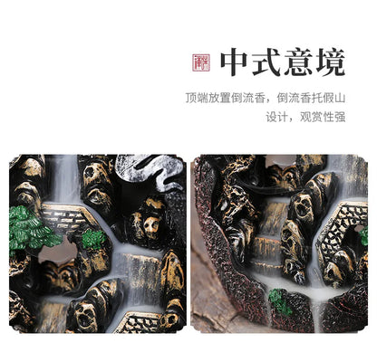 Backflow Incense Burner, Alpine Flowing Water