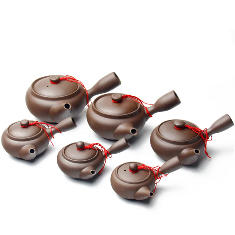 Japanese Style Purple Clay Handmade Tea Pot Chinese