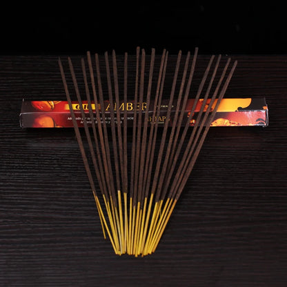 Indian Amber Aroma Incense Sticks — Large Box