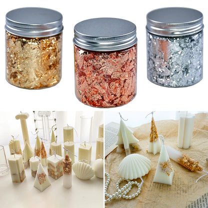 Gold Foil of The Candle 2g Wax Foil Handmade Candles Scented Candles DIY Materials