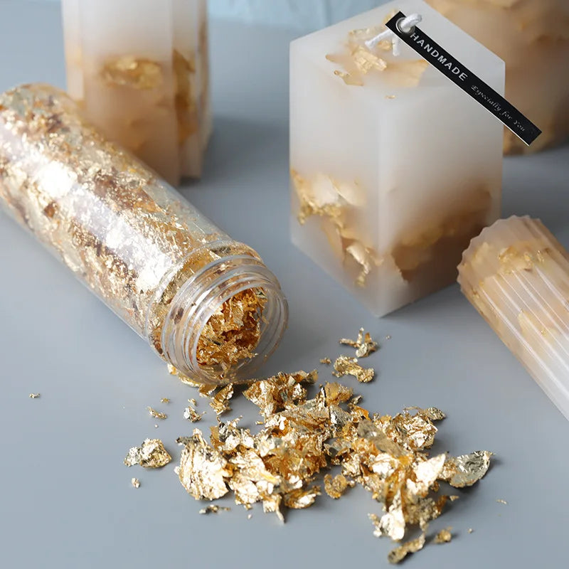 Gold Foil of The Candle 2g Wax Foil Handmade Candles Scented Candles DIY Materials - Your Ritual Hub 