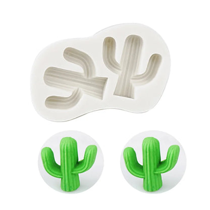 M2074 DIY Cactus  3D Candle Soy Wax Mould