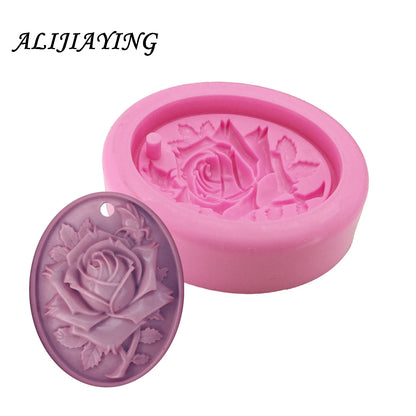 DIY Silicone Candles Aroma Wax Tablets Mould