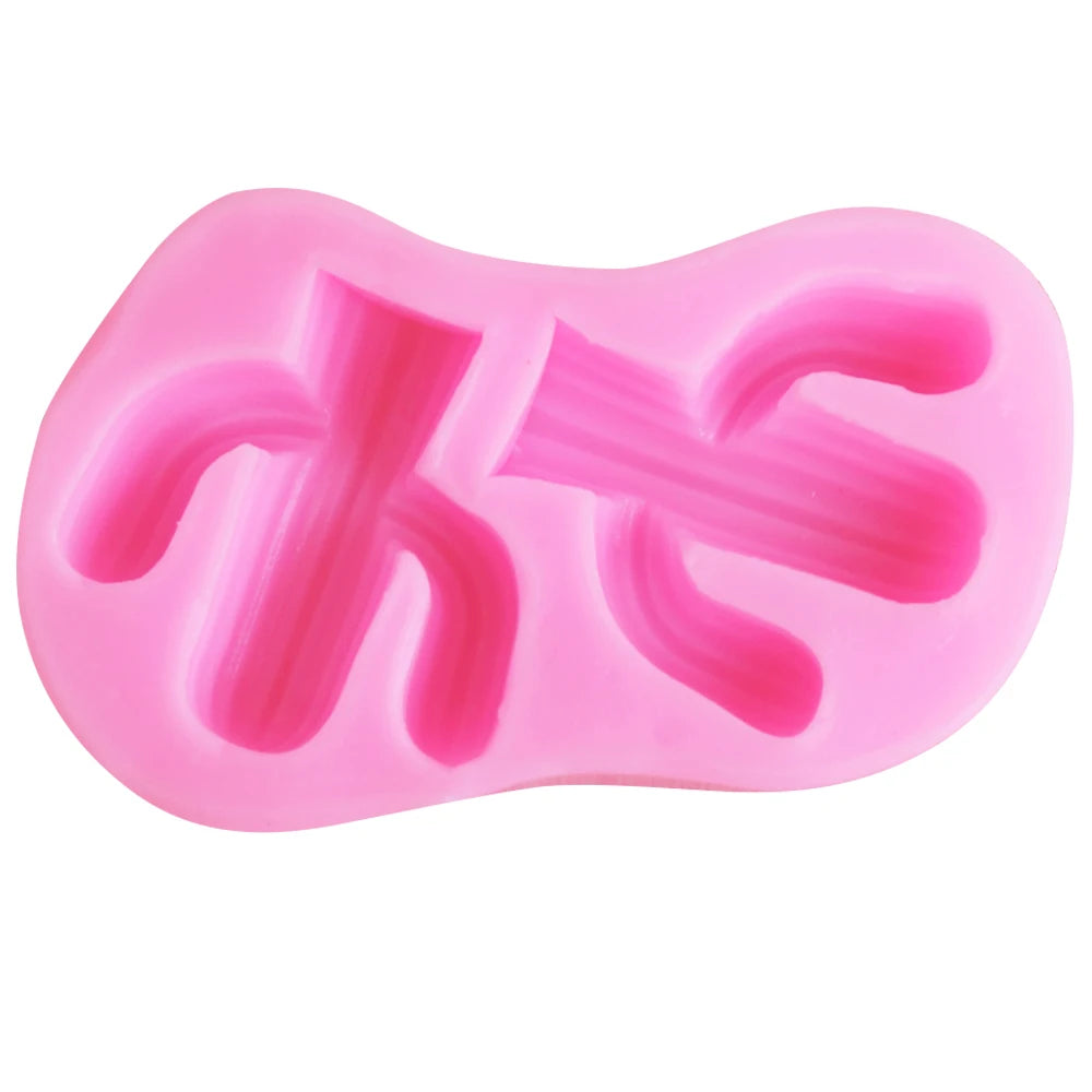 M2074 DIY Cactus  3D Candle Soy Wax Mould