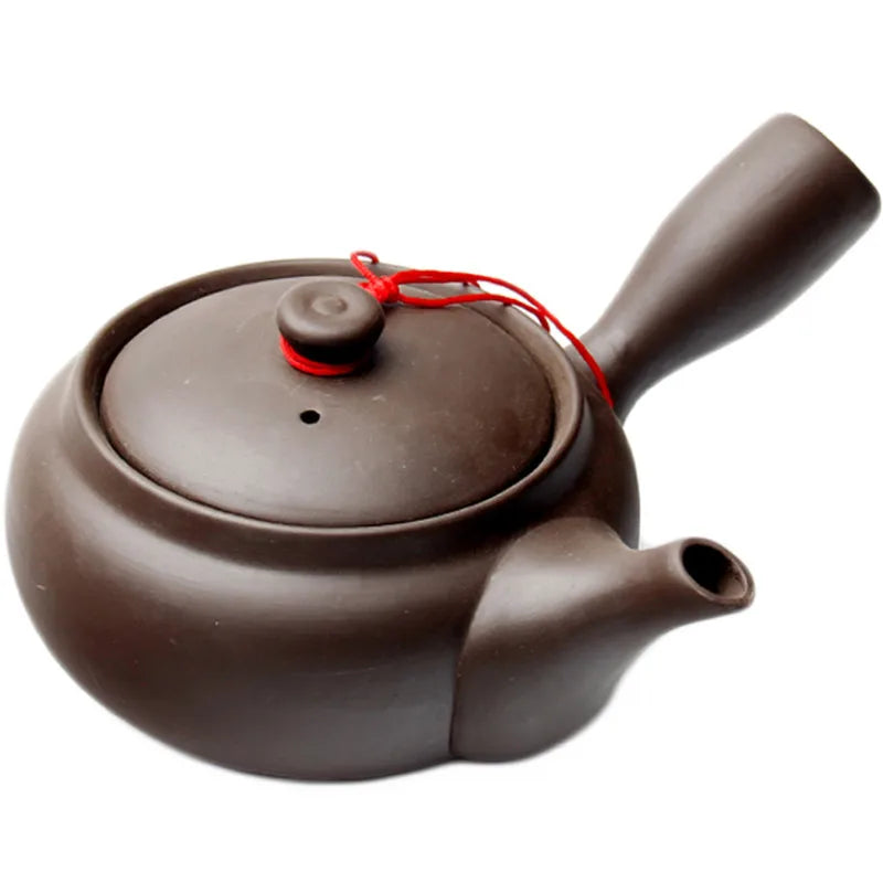 Japanese Style Purple Clay Handmade Tea Pot Chinese - Your Ritual Hub 