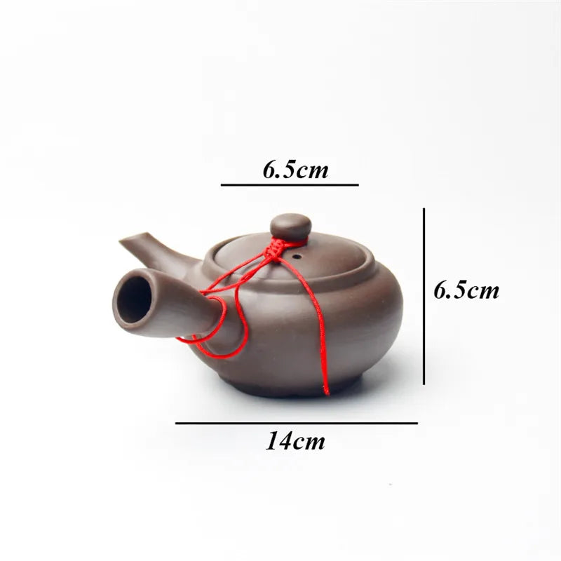 Japanese Style Purple Clay Handmade Tea Pot Chinese - Your Ritual Hub 