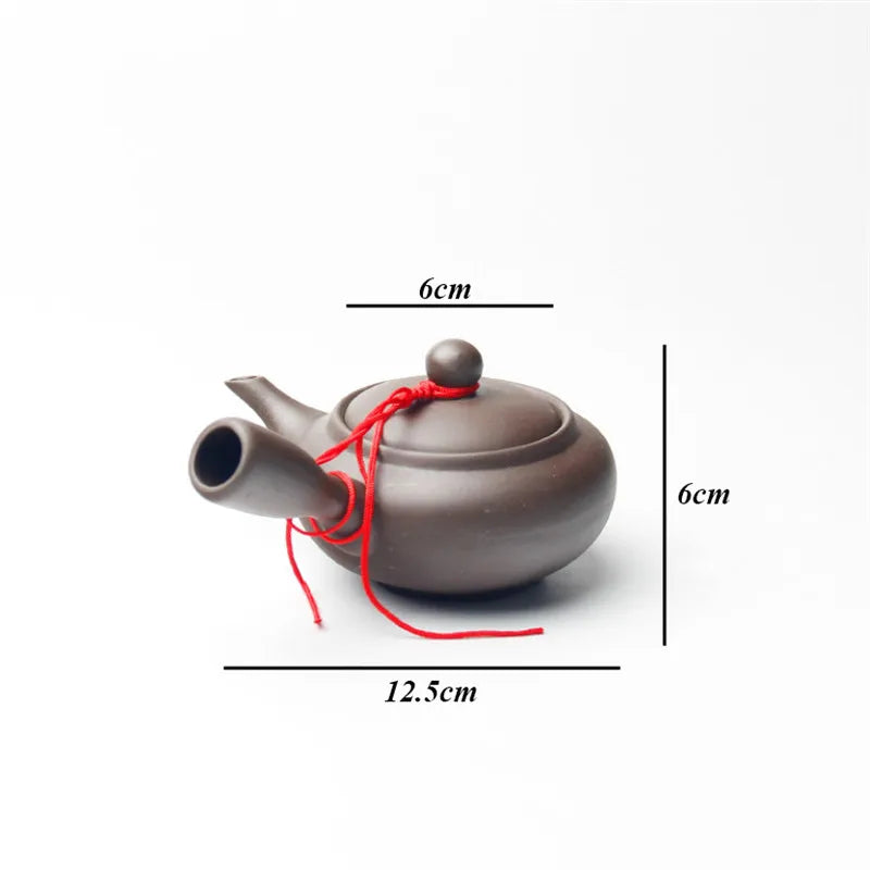 Japanese Style Purple Clay Handmade Tea Pot Chinese - Your Ritual Hub 