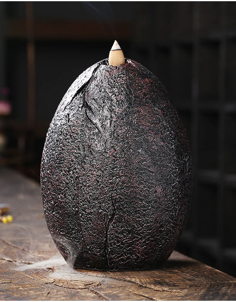 Backflow Incense Burner, Alpine Flowing Water - Your Ritual Hub 