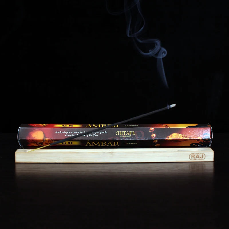Indian Amber Aroma Incense Sticks — Large Box - Your Ritual Hub 