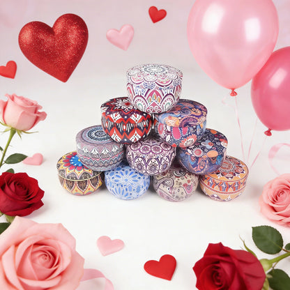 1 Pack Scented Aromatherapy Candles, Small Tin Can Aromatherapy Candles