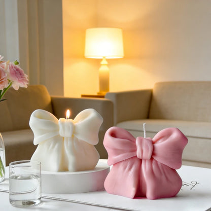 3D Bowknot Scented Candles Household Decoration Candle