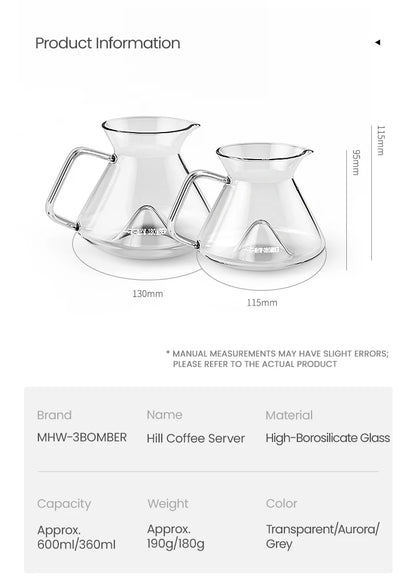 MHW-3BOMBER Hill Coffee Server