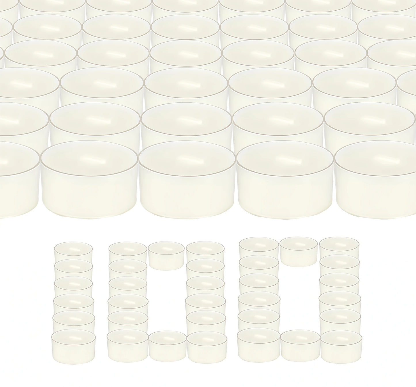 50-100Pcs Beeswax Tea Light Candles Smokeless Eco-Friendly Candles Xmas Tealight for Wedding Favor Candles 4 Hour Clean Burning