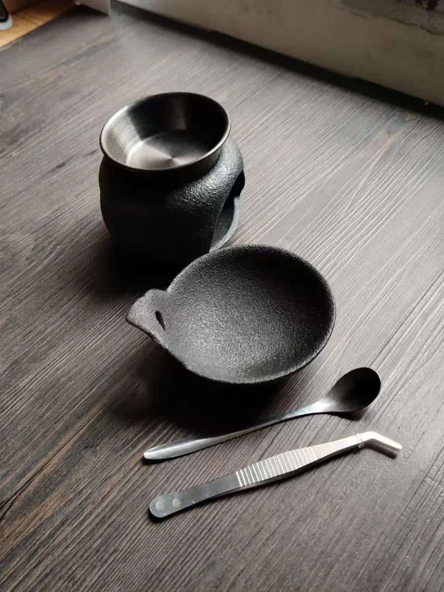 Multifunctional Ceramic Incense Burner - Your Ritual Hub 