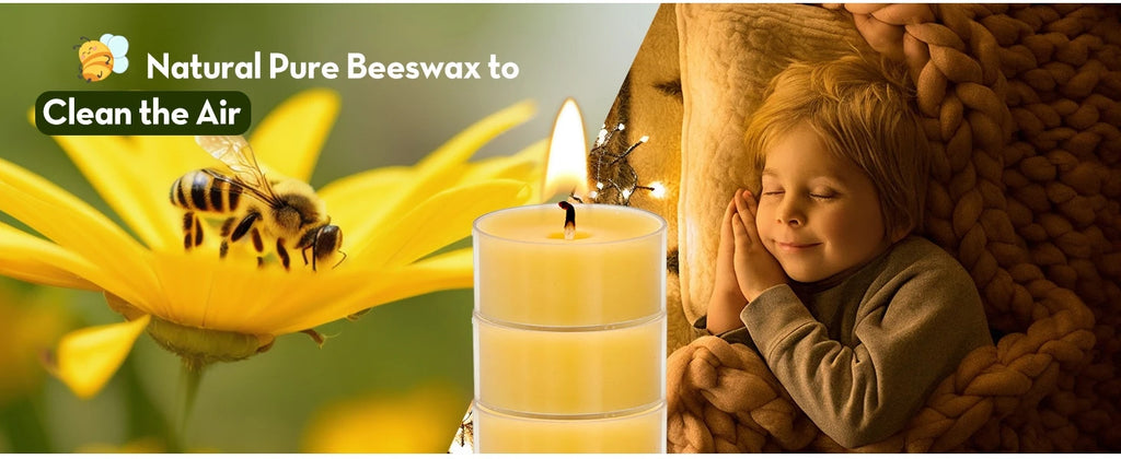 50-100Pcs Beeswax Tea Light Candles Smokeless Eco-Friendly Candles Xmas Tealight for Wedding Favor Candles 4 Hour Clean Burning - Your Ritual Hub 