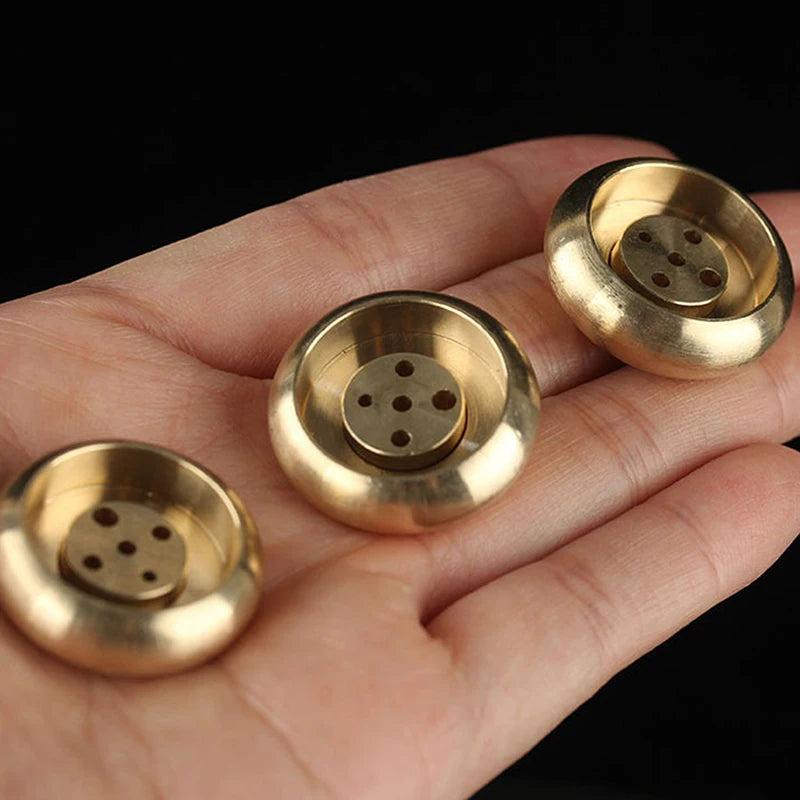 5-Hole Mini Brass Incense Stick Censer Stand