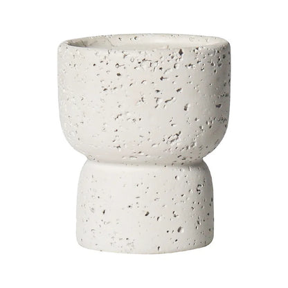 European style simple cement household scented candle empty cup