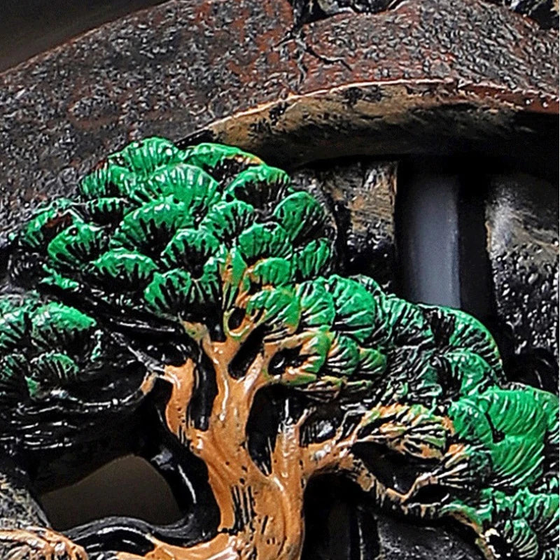 Zen Landscape Ceramic Incense Burner — Indoor Decor - Your Ritual Hub 