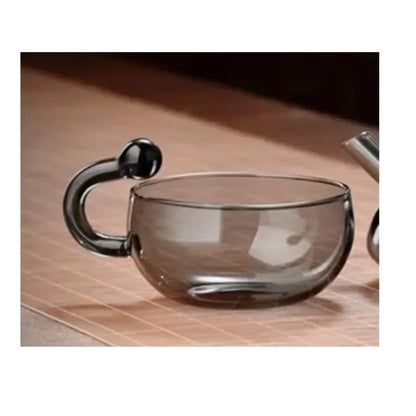 Scandinavian Glass Flower Tea Pot Set — Afternoon Tea