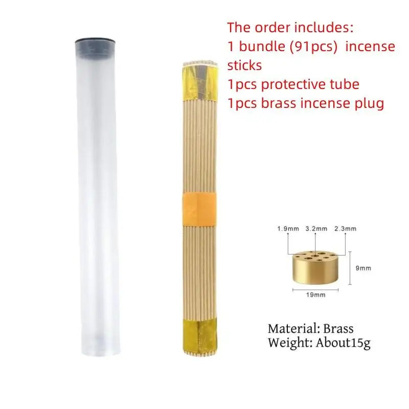 Natural Sandalwood Blessing Incense Sticks - Your Ritual Hub 