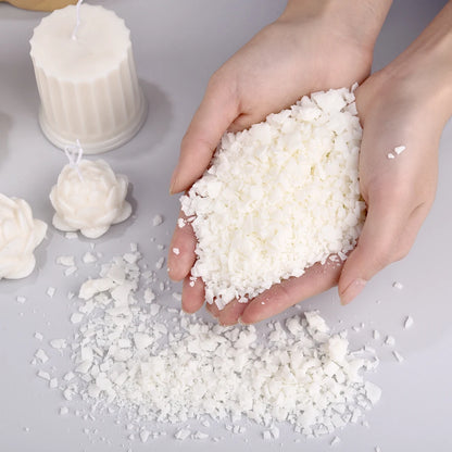 Natural Soy Wax Flakes — Additive-Free DIY Candle Supply