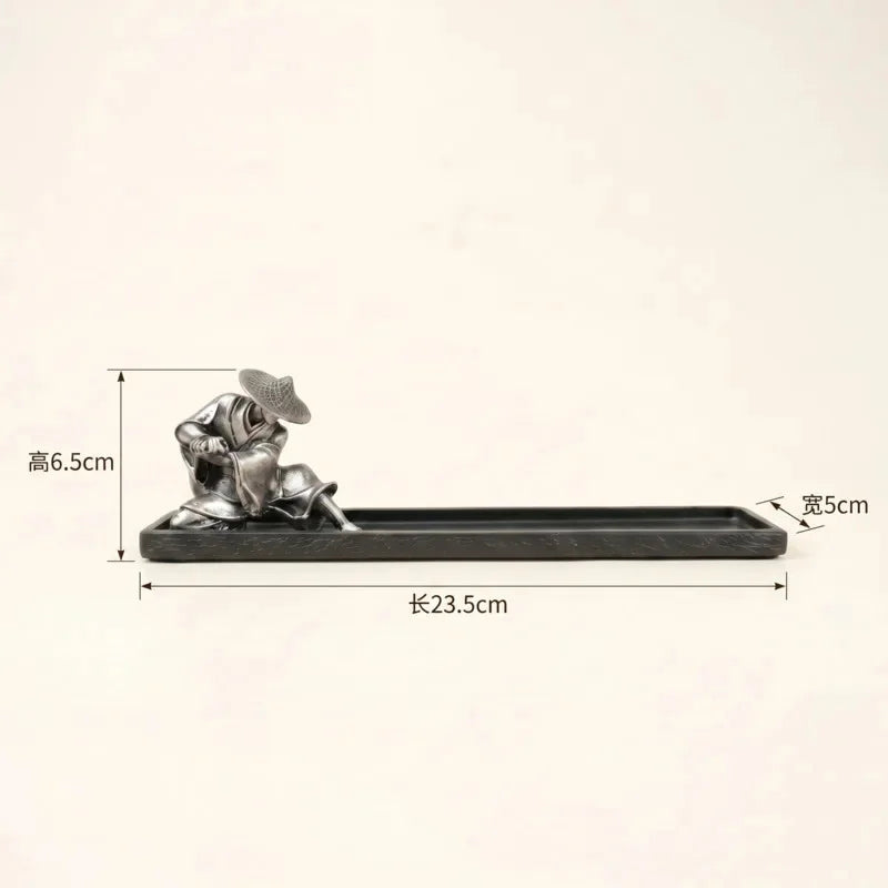 Samurai Incense Stick Holder & Ash Catcher – 3 Designs