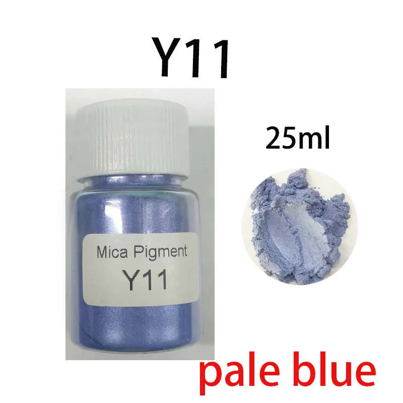 Mica Pigment Powder, 26 Colors for Soap, Candles & Crafts