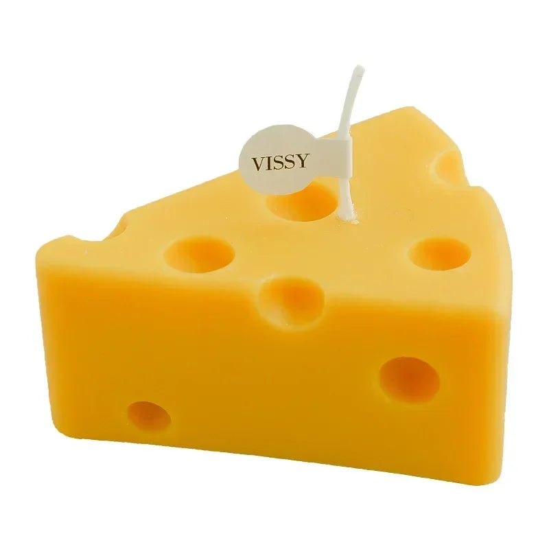 Cheese Shaped Scented Candles Yellow Cake Aromatherapy Candle Relaxing - Your Ritual Hub 