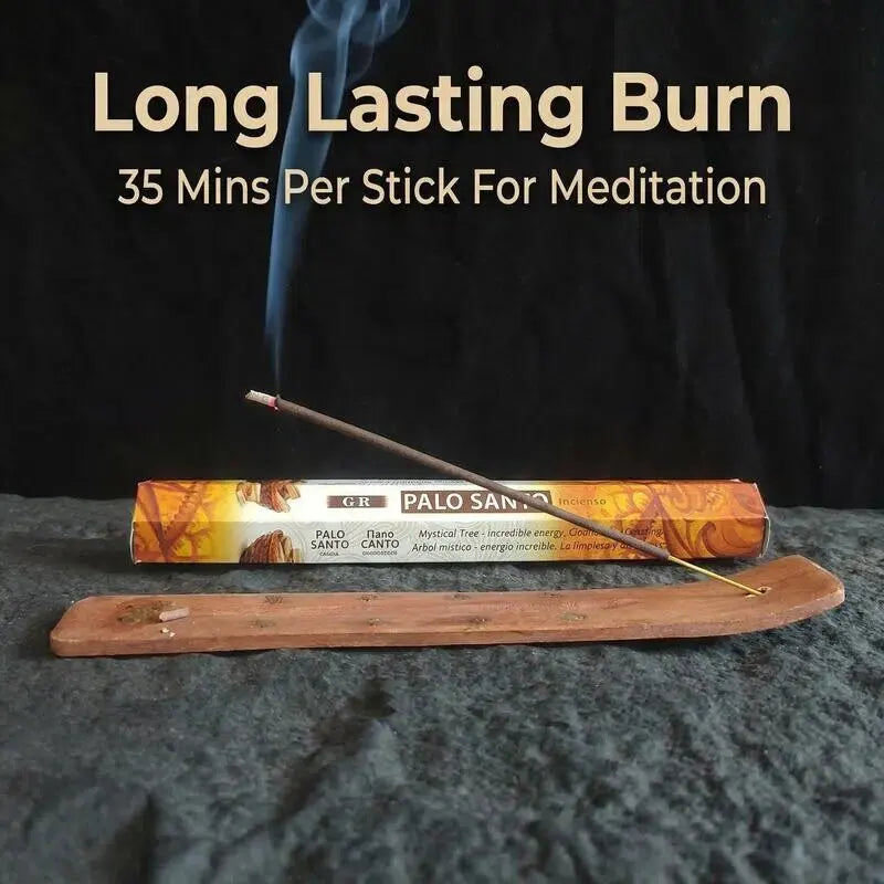 6 Sets of 120 Indian Incense Sticks Palo Santo Lavender Jasmine Meditation Fresh Air Scent Aroma Home Long-Lasting Fragrance - Your Ritual Hub 