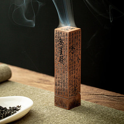 Metal incense burner