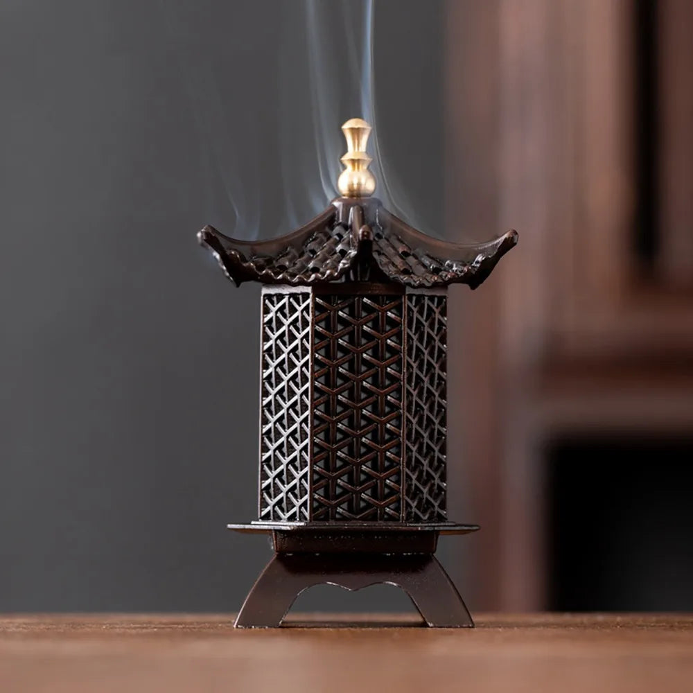 Chinese Style Zinc Alloy Incense Burner