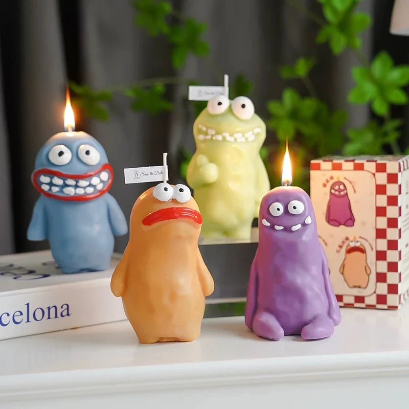 Earthlings Monster Candles Fun Creative Birthday Gifts Handmade Aromatherapy Candles - Your Ritual Hub 