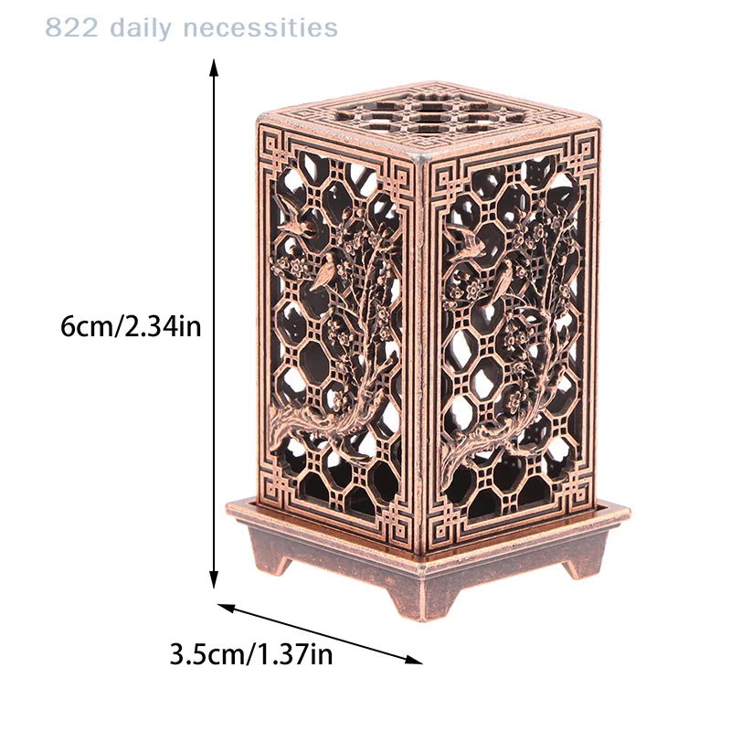 Metal Incense Holder Square Vertical - Your Ritual Hub 