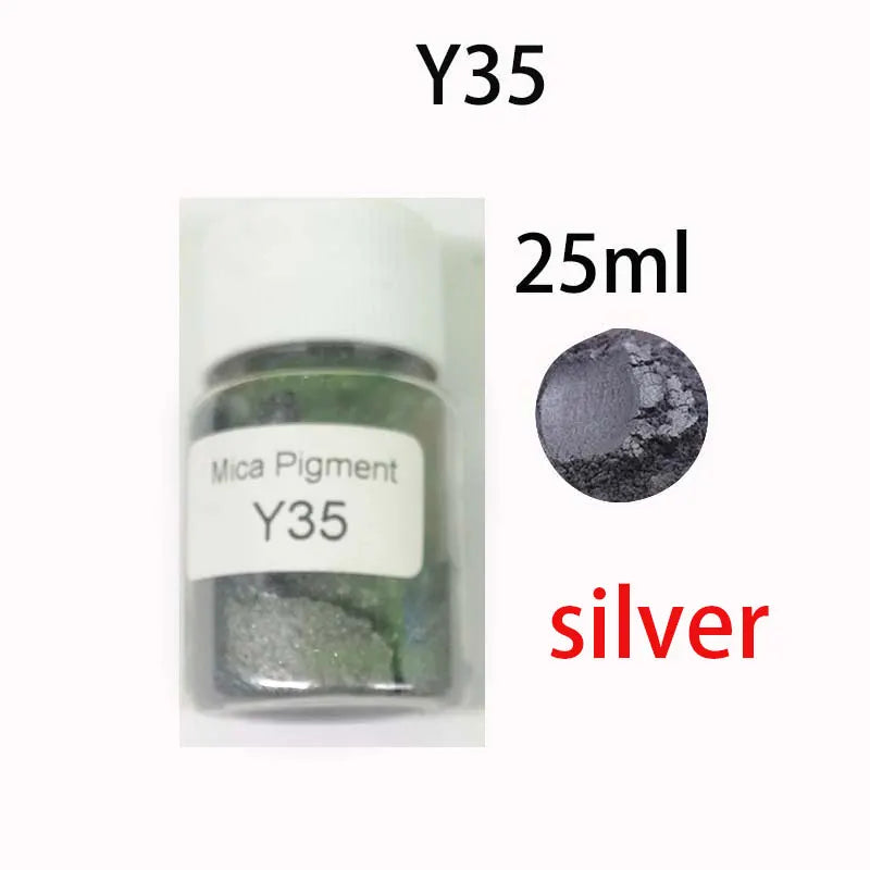 Mica Pigment Powder, 26 Colors for Soap, Candles & Crafts