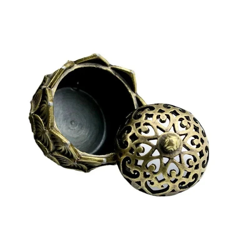 Lotus Buddhist Incense Burner Censer - Your Ritual Hub 