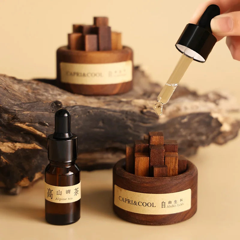 Natural Essential Oil Wood Stick Diffuser - Your Ritual Hub 