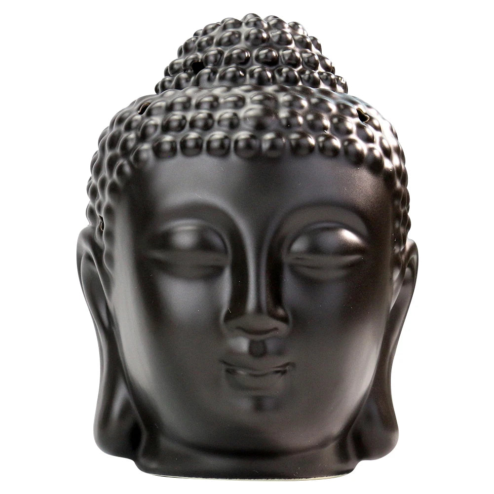 Ceramic Buddha Head Aromatherapy Oil Burner