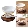 Aroma Oil Burner & Wax Melt Warmer with Candle Spoon - Your Ritual Hub 