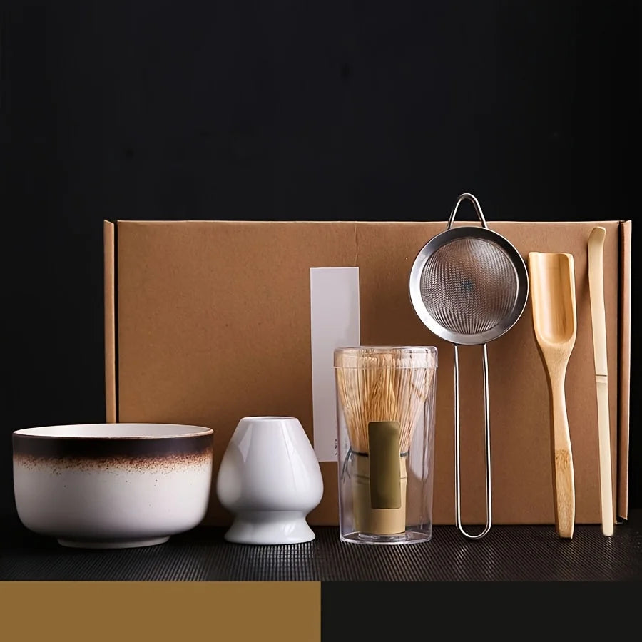 6PCS/Set Japanese-style Matcha set - Your Ritual Hub 