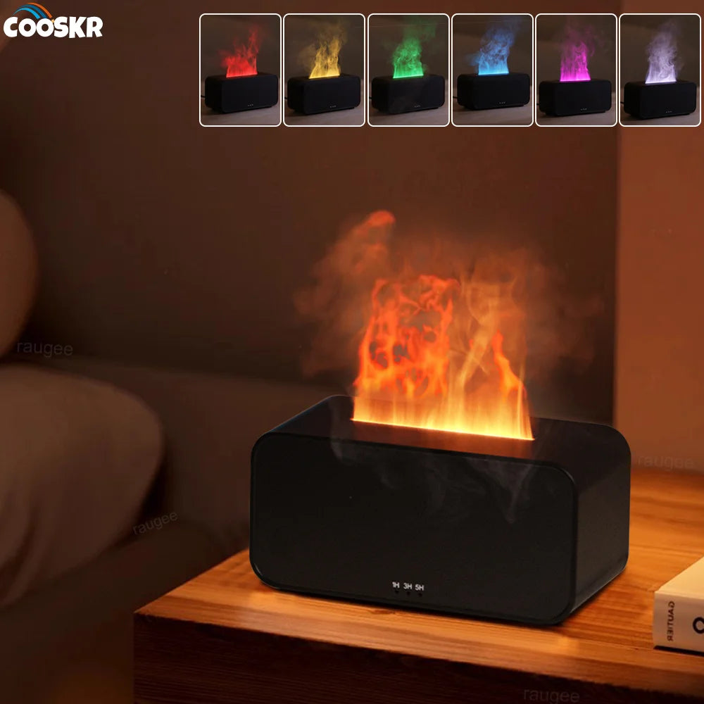 Air Aroma Humidifier Diffuser Essential Oils Humidifiers With LED Light - Your Ritual Hub 